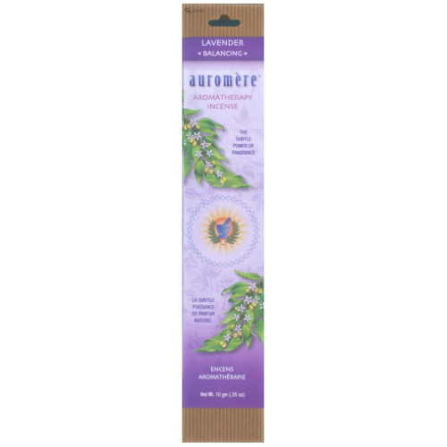 AUROMERE: Aromatherapy Incense Lavender 10 g